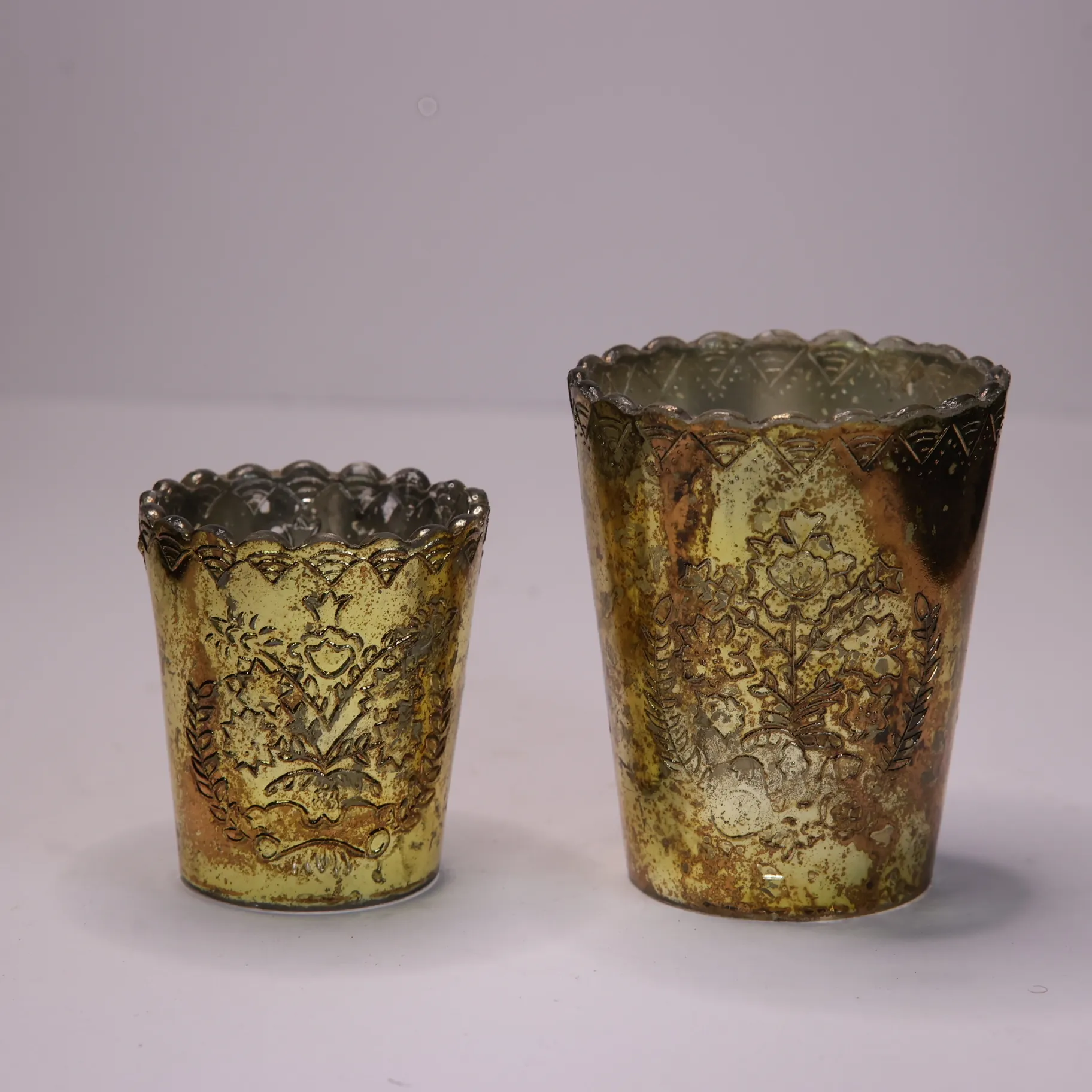 Gold Desiray Tealight Holder