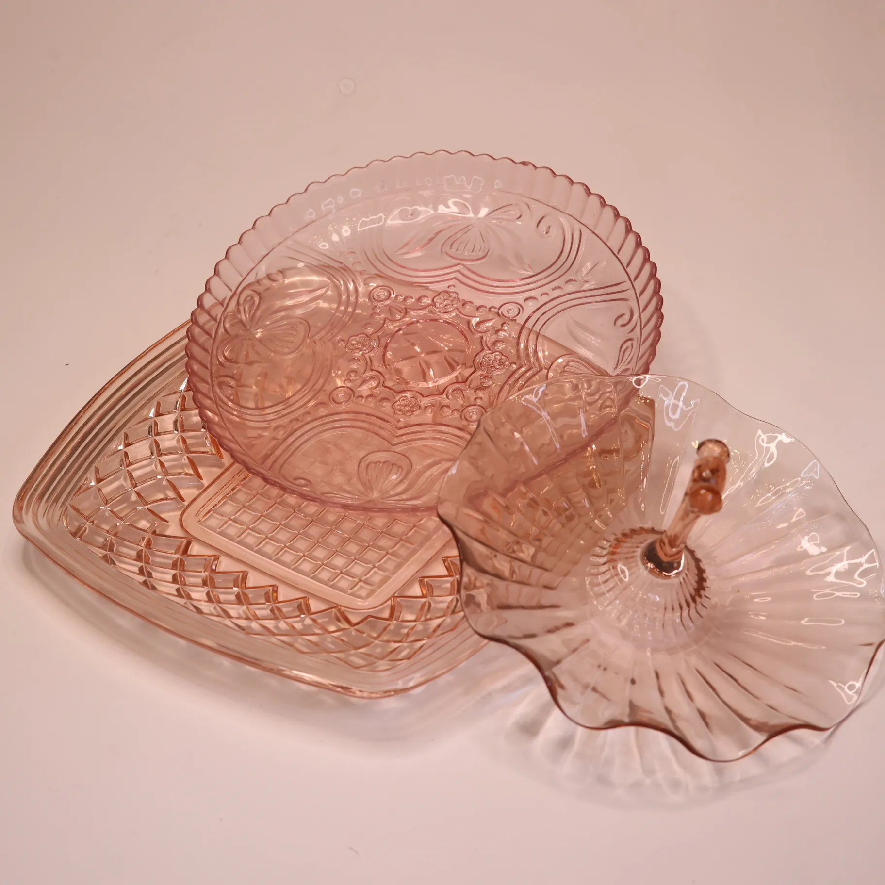 Orange Glassware Set