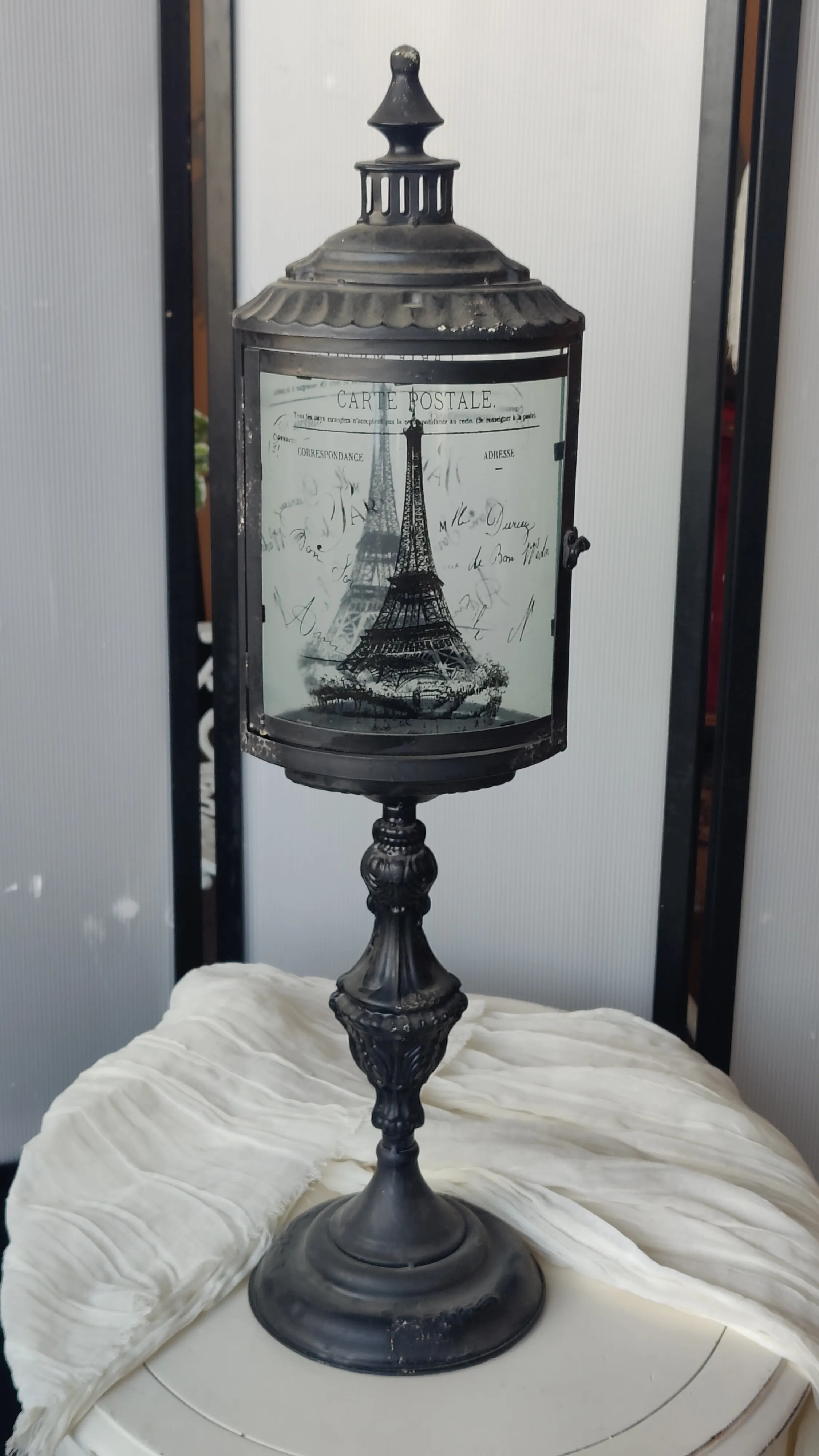 Paris Lantern Candleholder