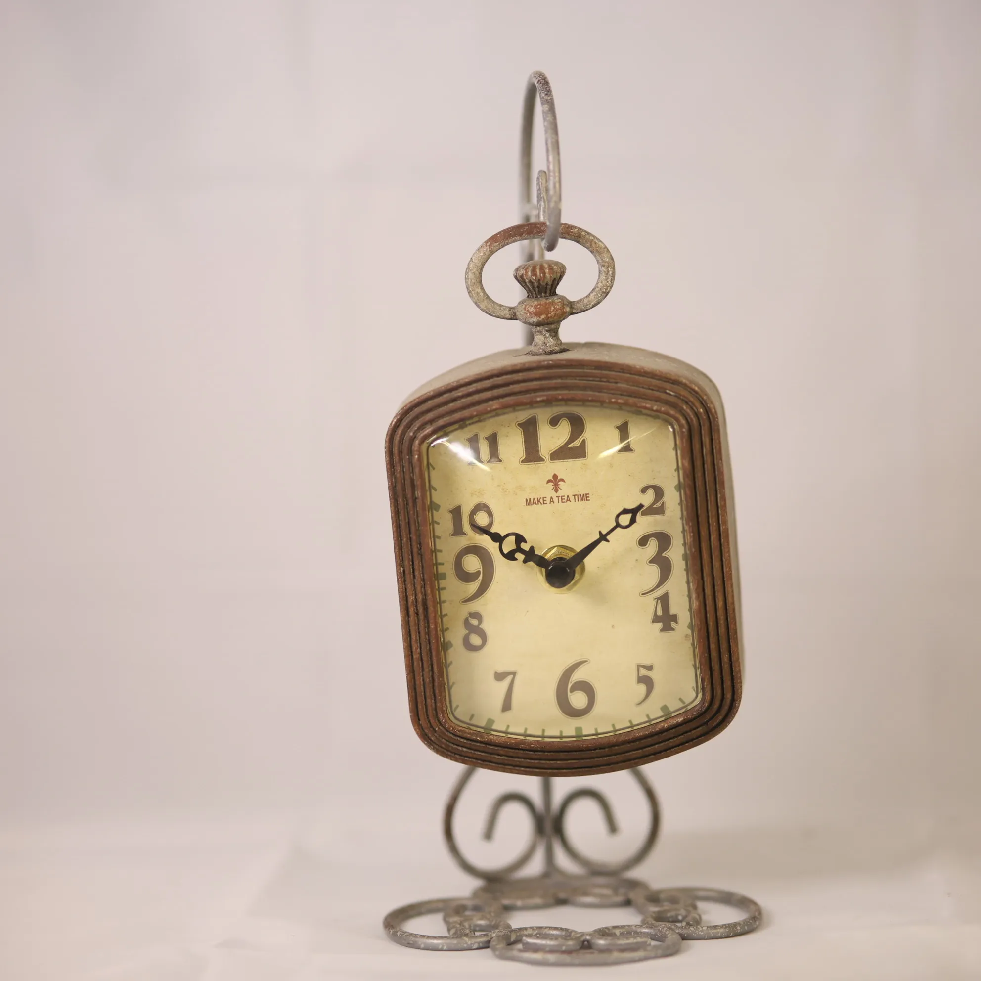 Tea Time Clock 10"