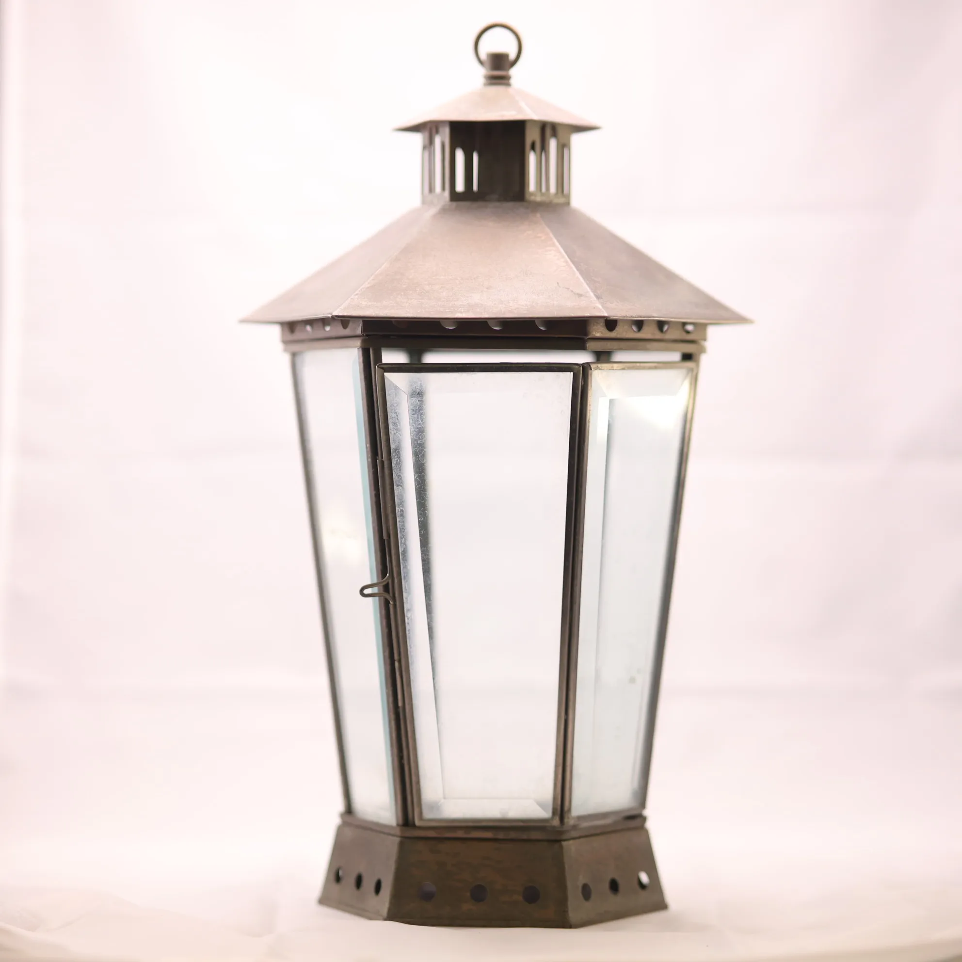 Lantern - Hexagon Beveled
