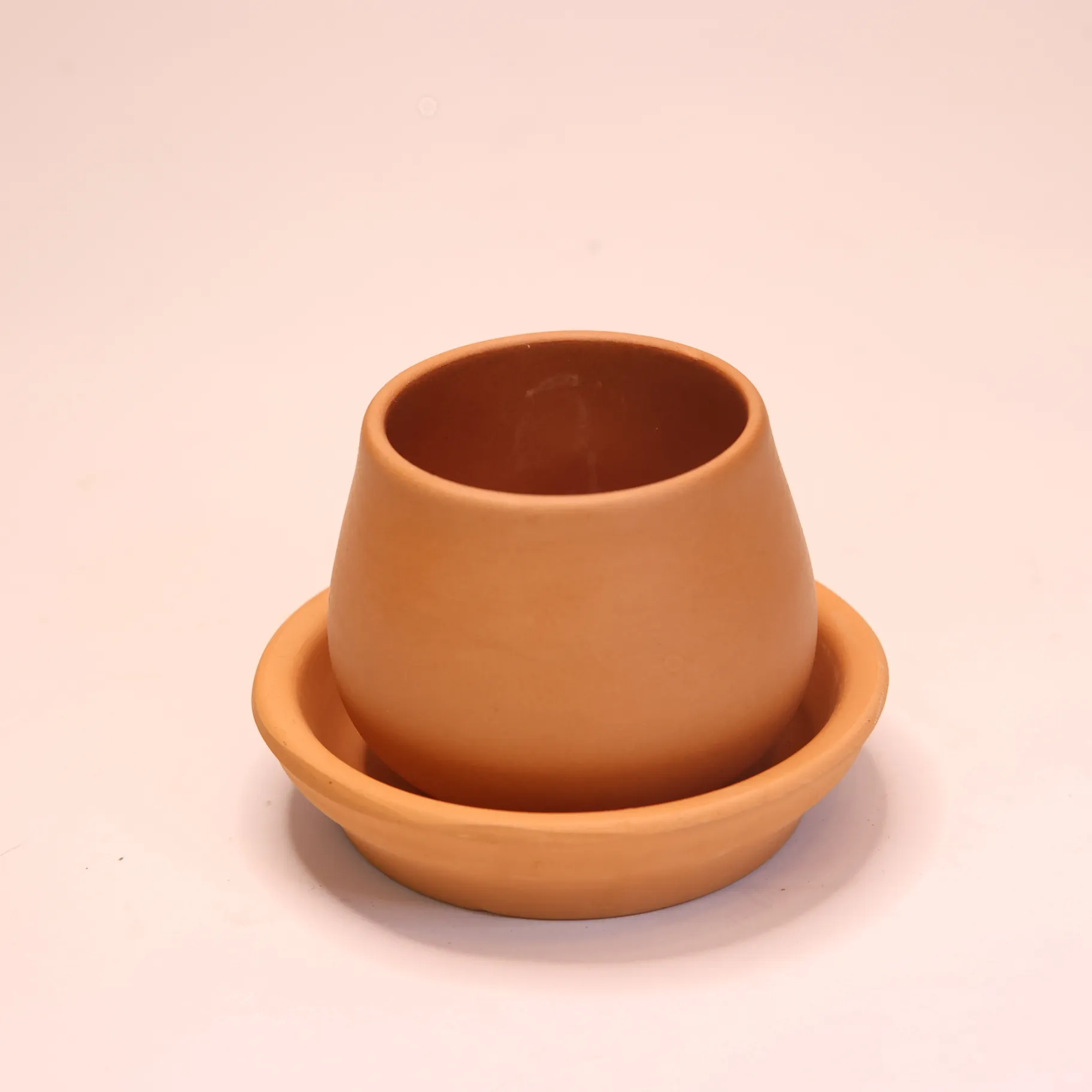 Terracotta Candle Holder