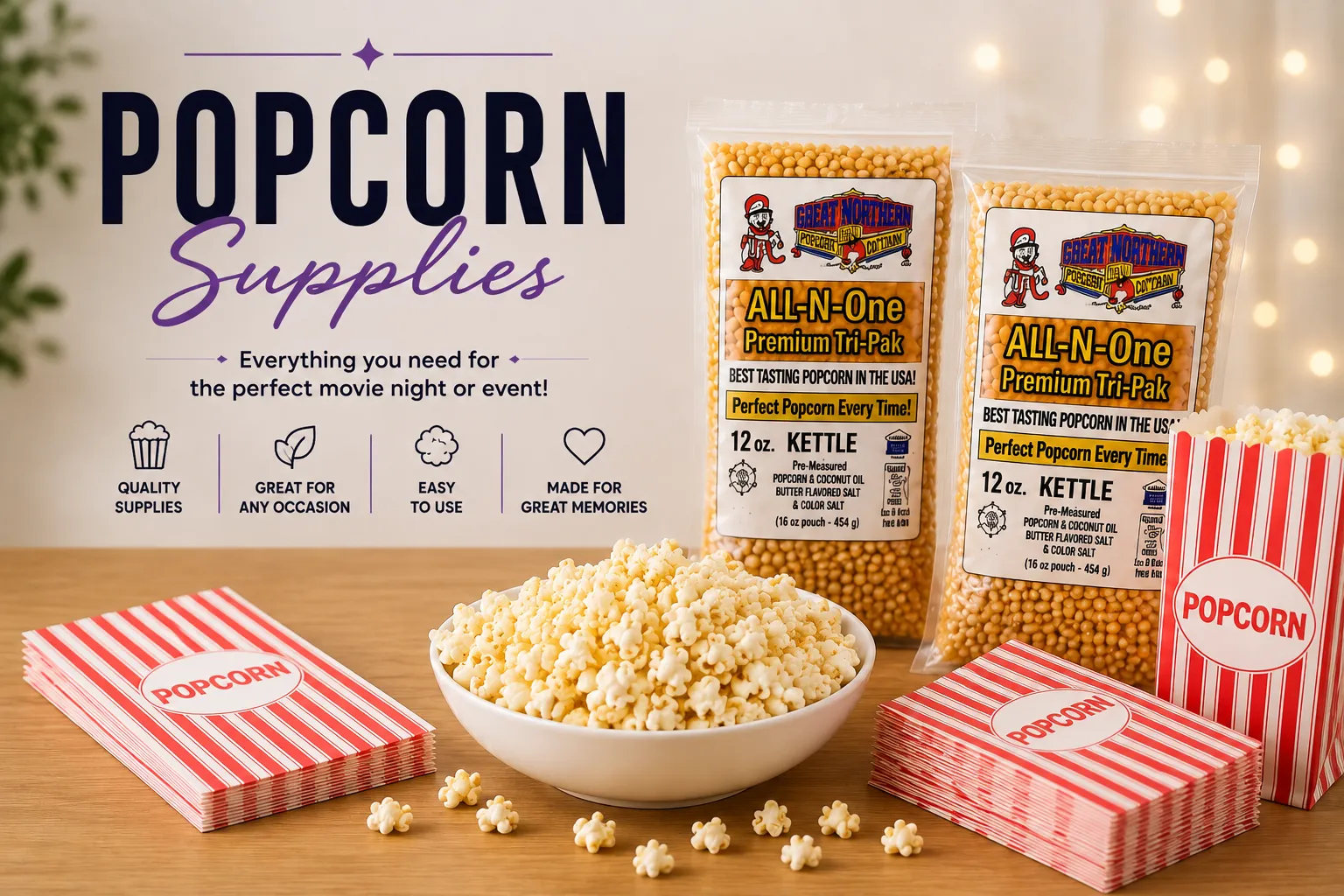 POPCORN Supplies