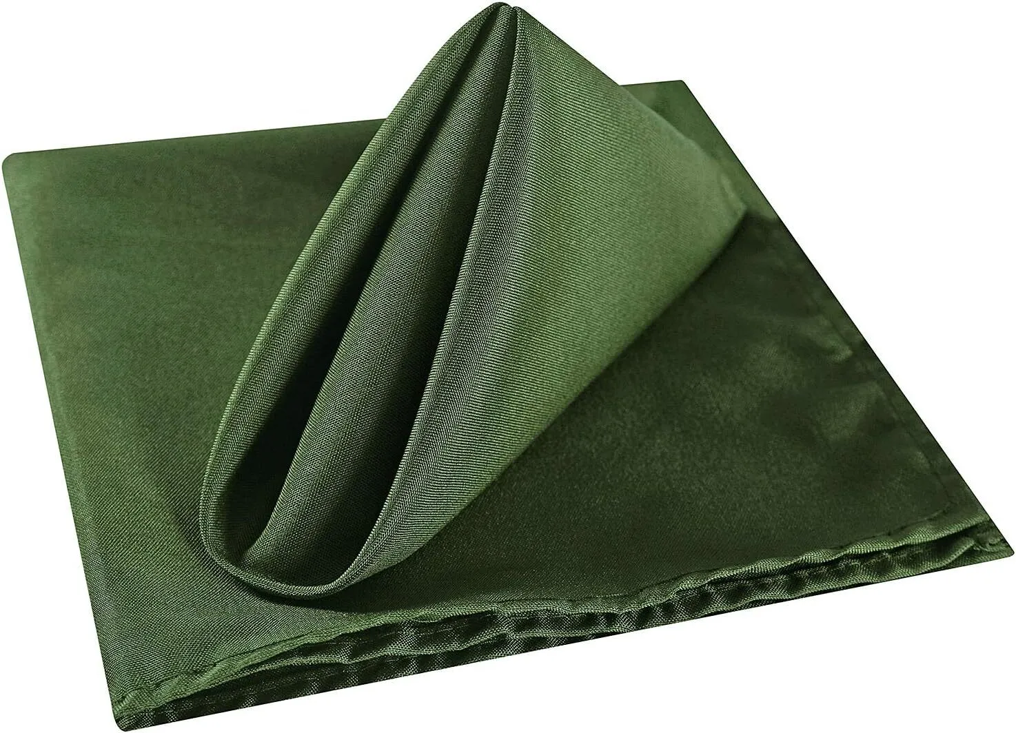 20"x20" Willow Green Polyester Napkin