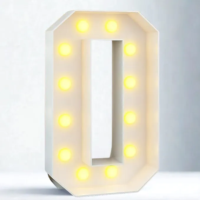 5 FT Marquee - Number 0