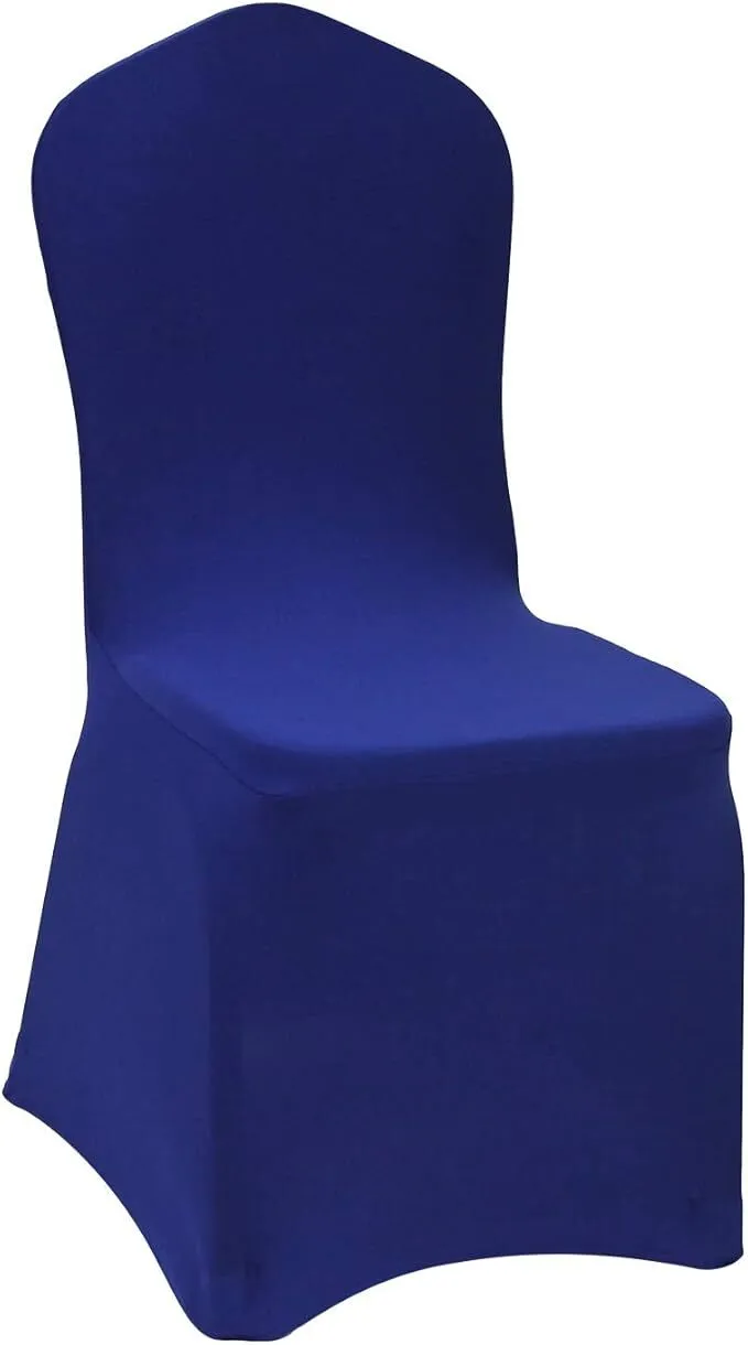 Royal Blue Spandex Banquet Chair Cover