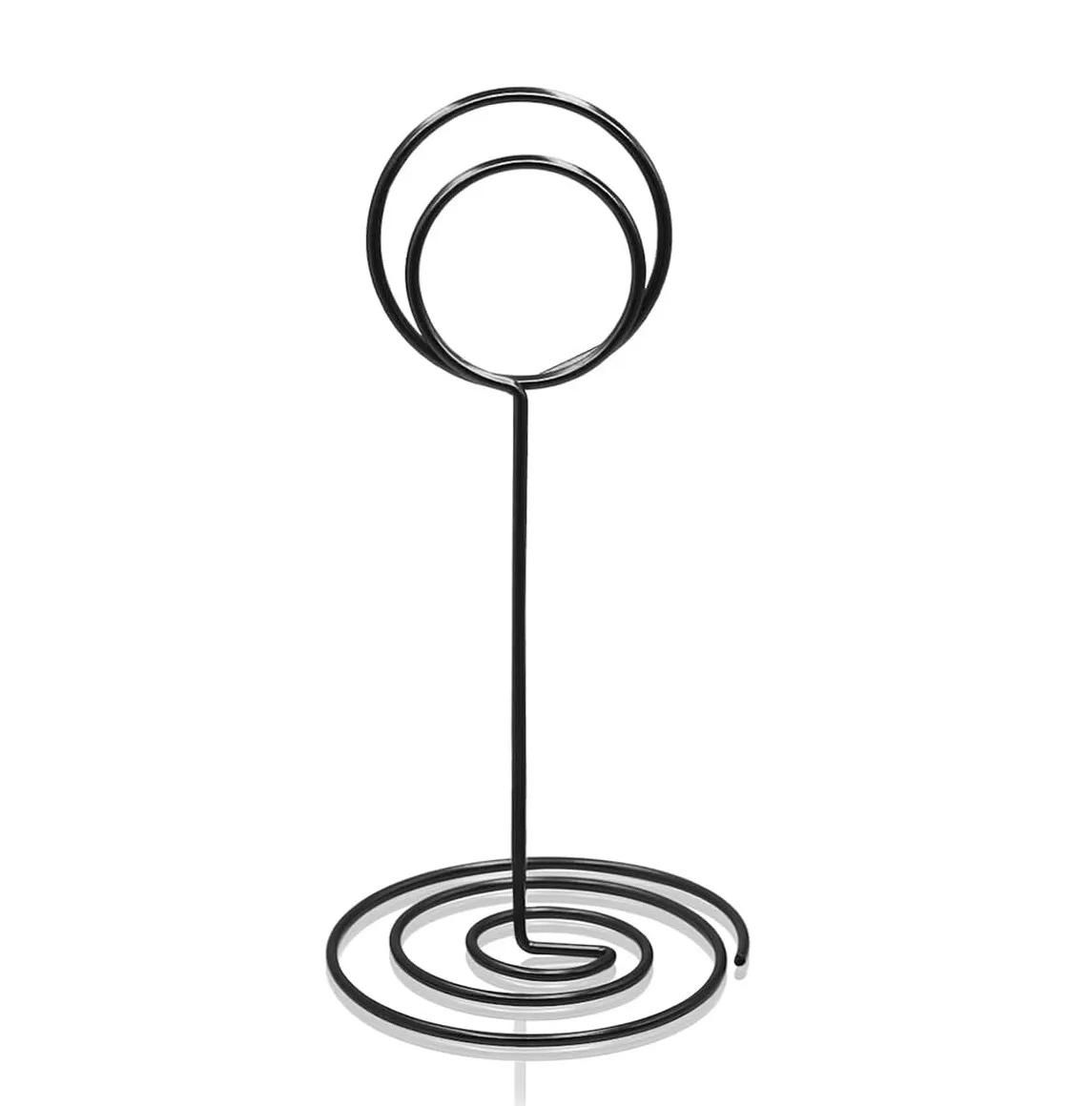 3.35" Black Table Number Holder