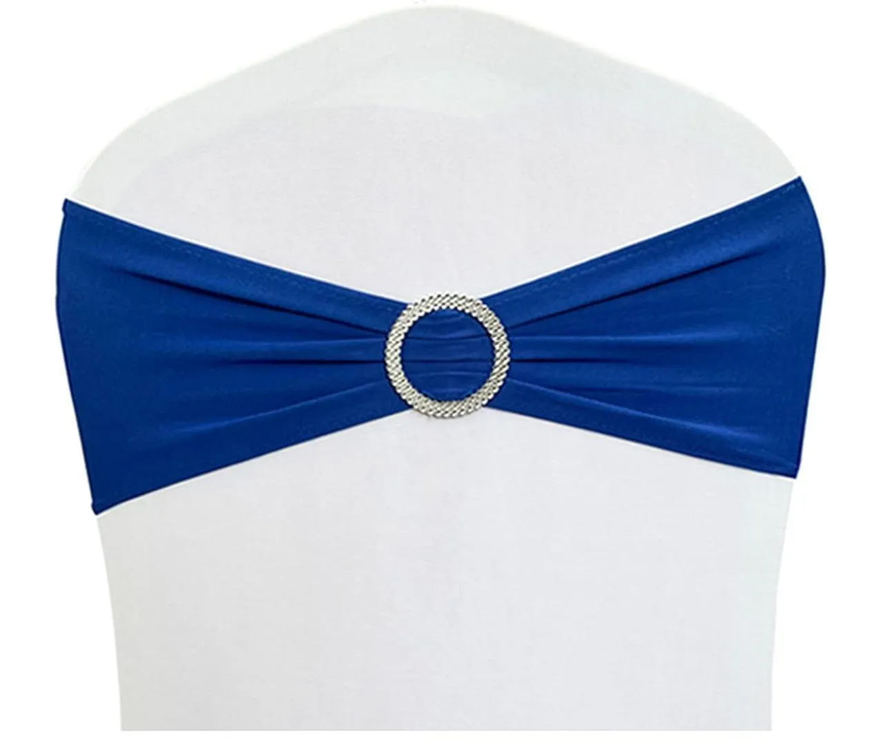 Royal Blue Chair Band with Round Buckle