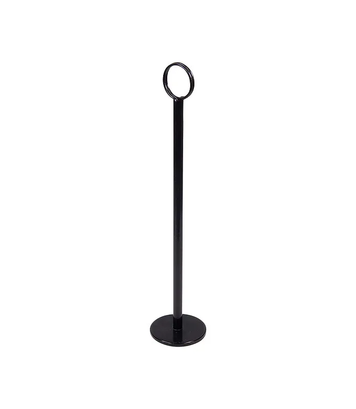 18 Inch Black Table Number Holder