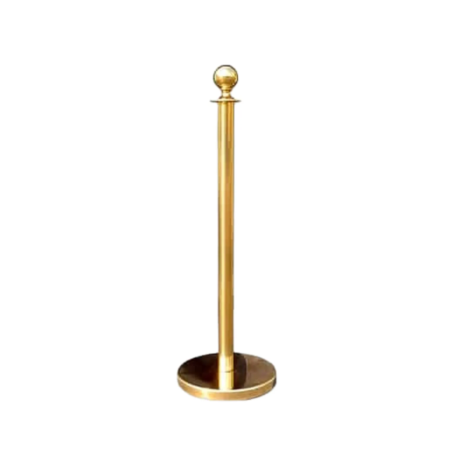 Gold Stanchion Post