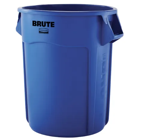 55 Gallon Blue Garbage Can