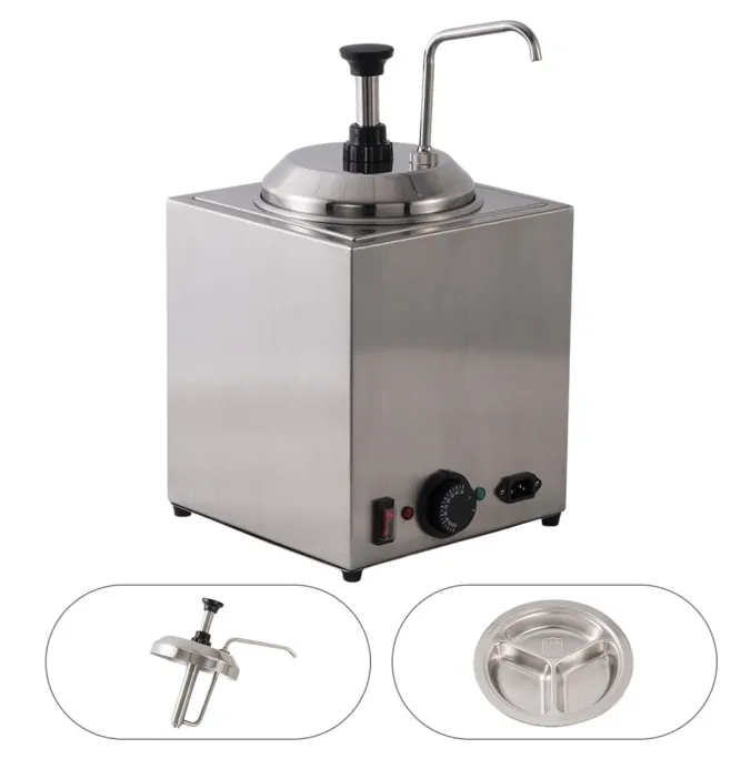 Nacho Cheese Dispenser - Chrome