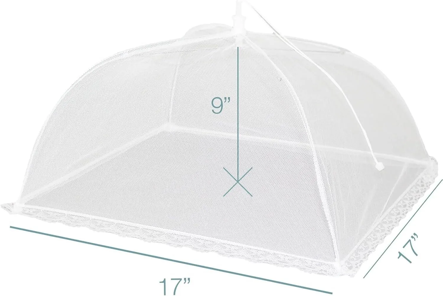 White Pop-Up Mesh Food Cover 