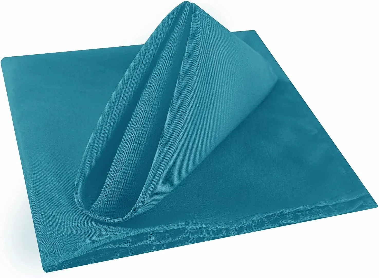 20"x20" Caribbean Blue Polyester Napkin