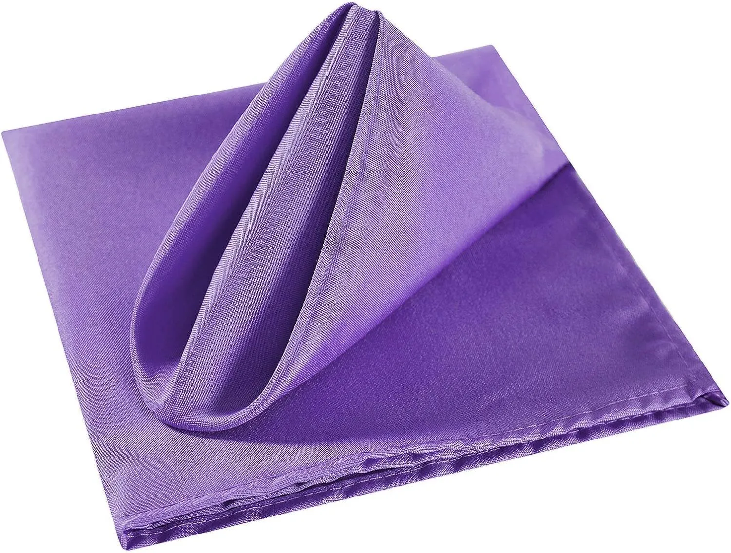 20"x20" Purple Polyester Napkin