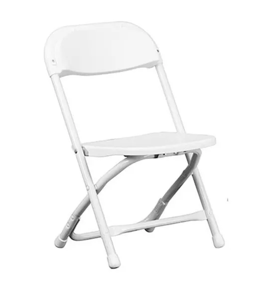 Kids White Folding Chair