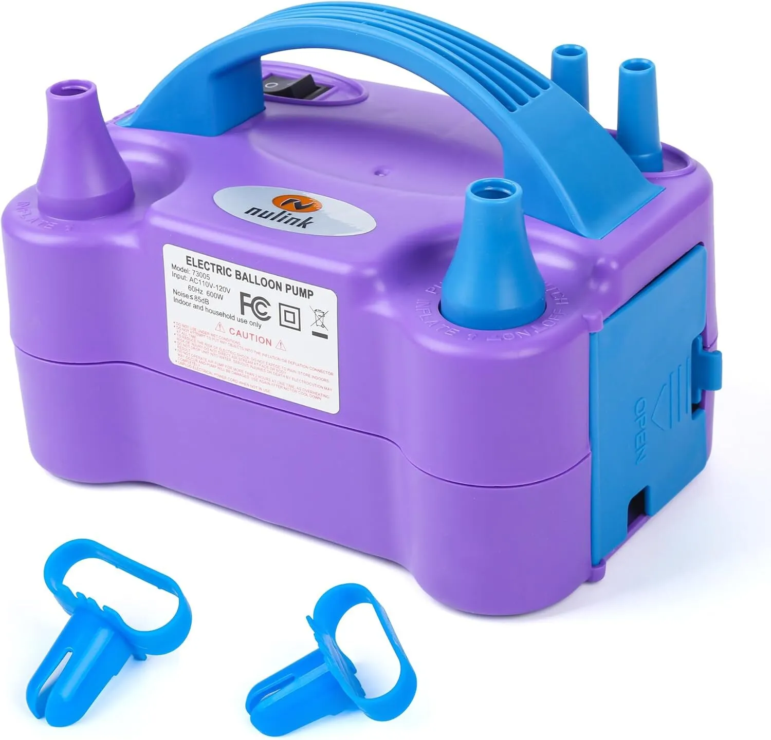 Purple Electric Balloon Pump