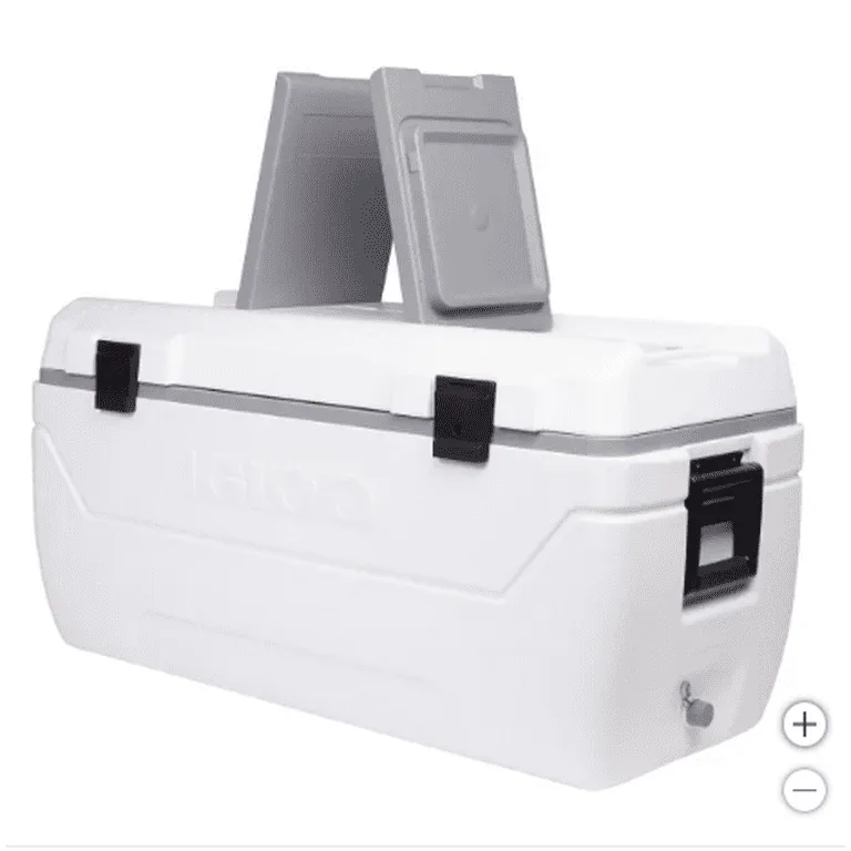 165 qt White Igloo MAXCOLD Cooler