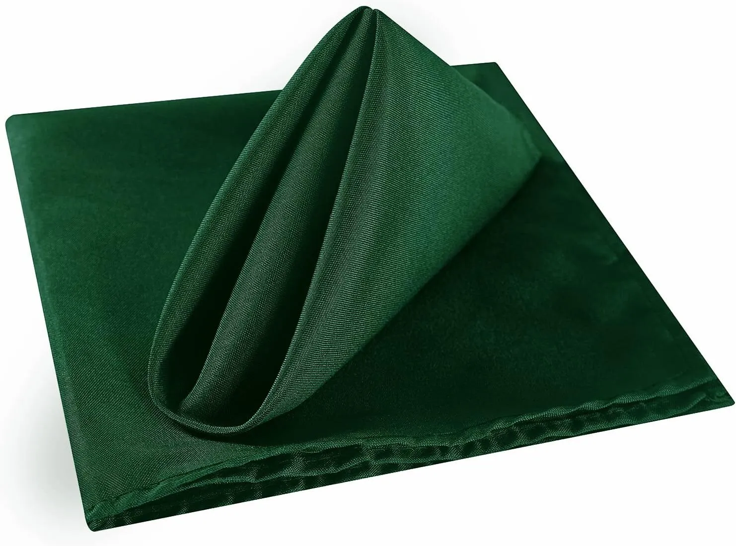 20"x20" Hunter Green Polyester Napkin