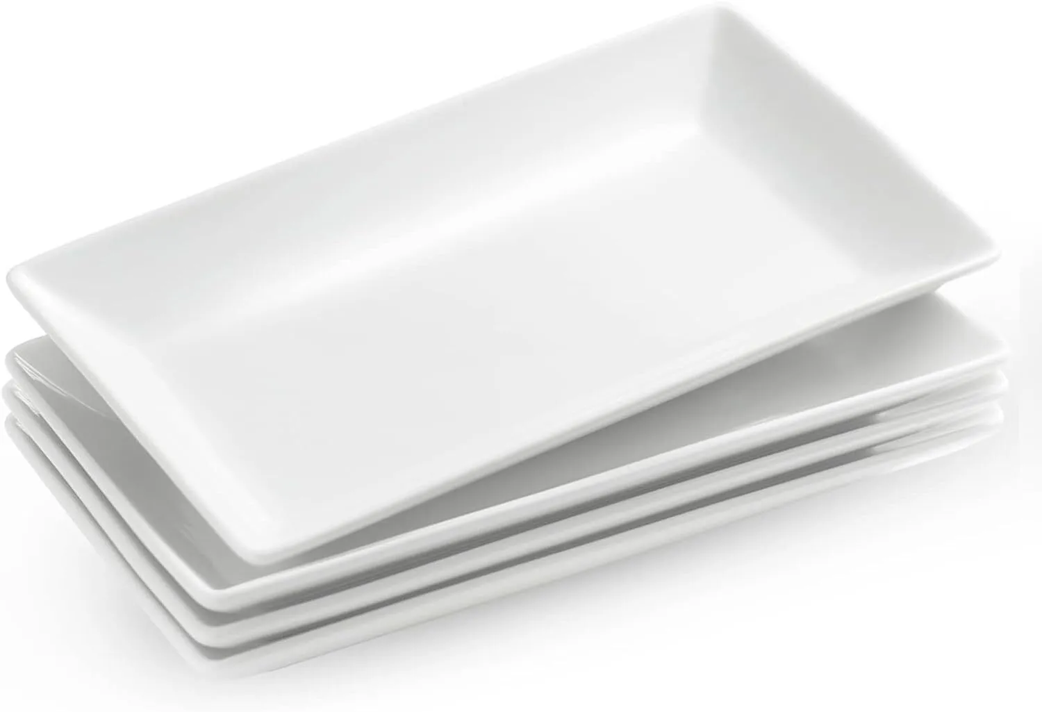 9.8" White Rectangular Serving Platter