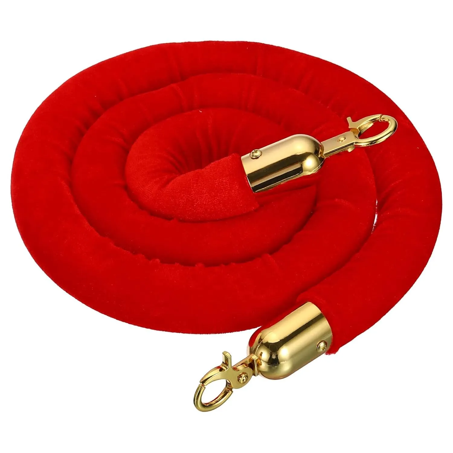 5 ft Red/Gold Stanchion Rope