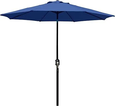 9 FT Navy Blue Outdoor Patio Umbrella