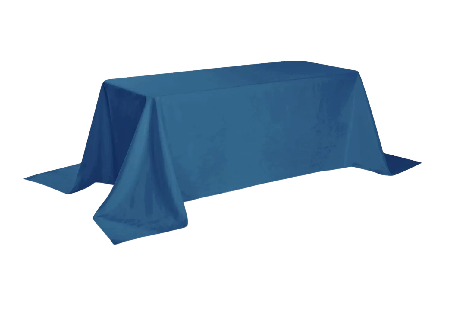 90" x 156" Mediterranean Blue Rectangle Tablecloth