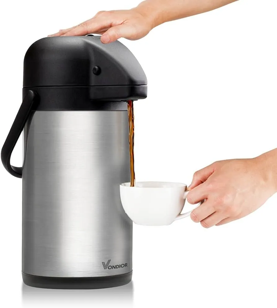 64 Oz Coffee Dispenser with Pump