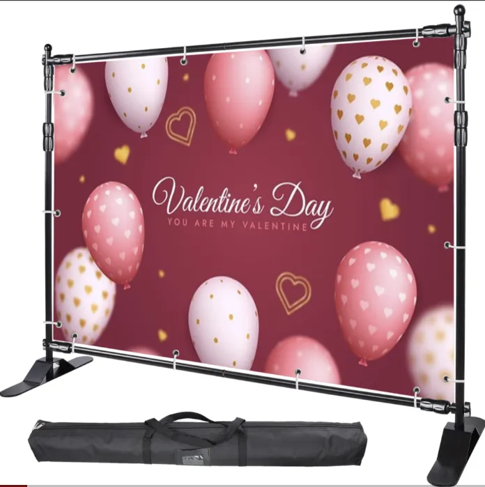 8' x 8' Black Backdrop Stand