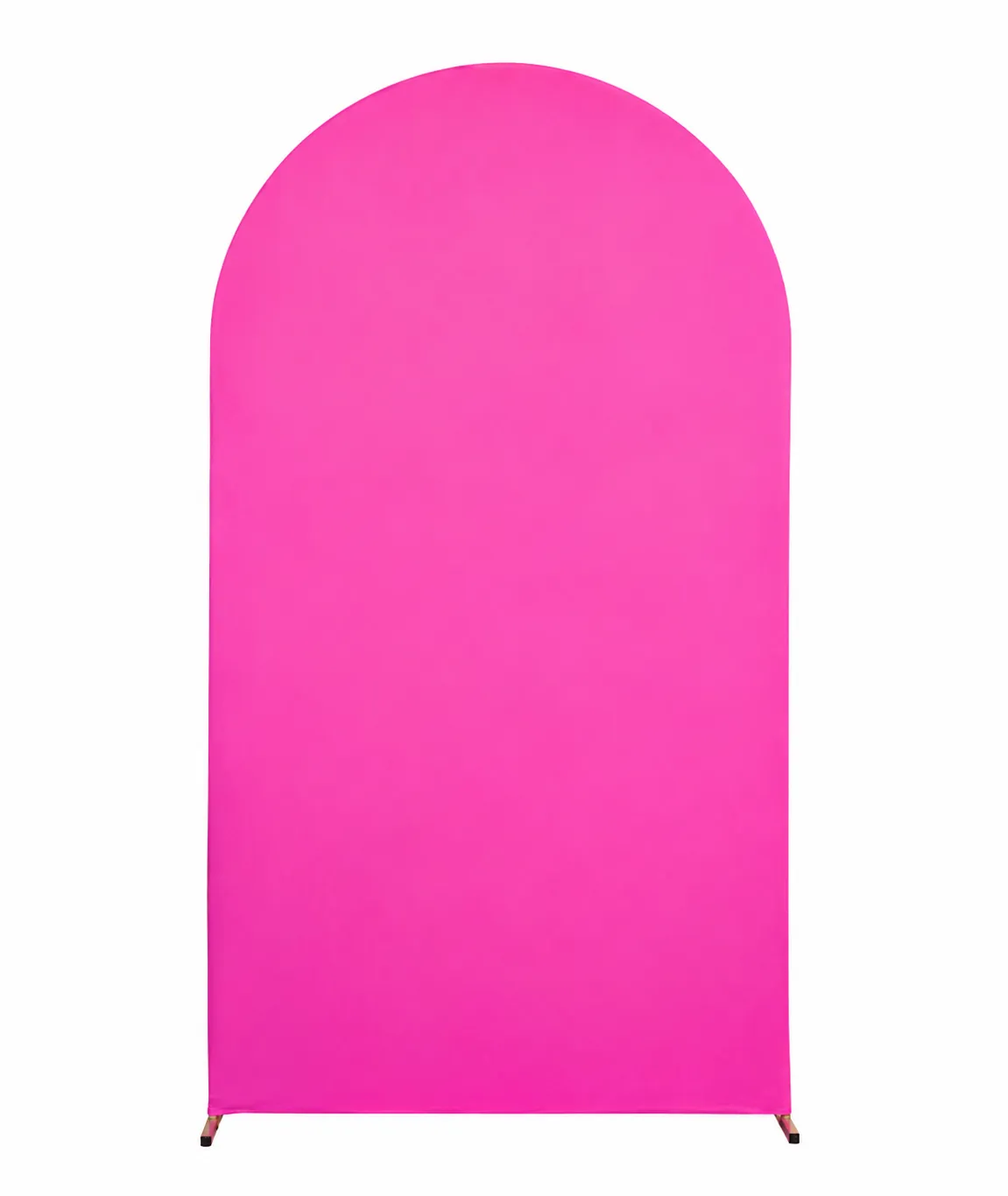 7.2 ft Fuchsia Spandex Aach Backdrop