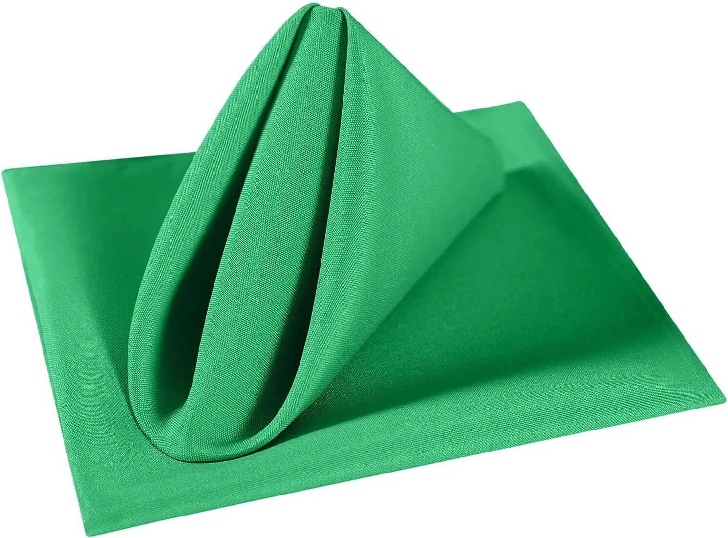 20"x20" Emerald Green Polyester Napkin