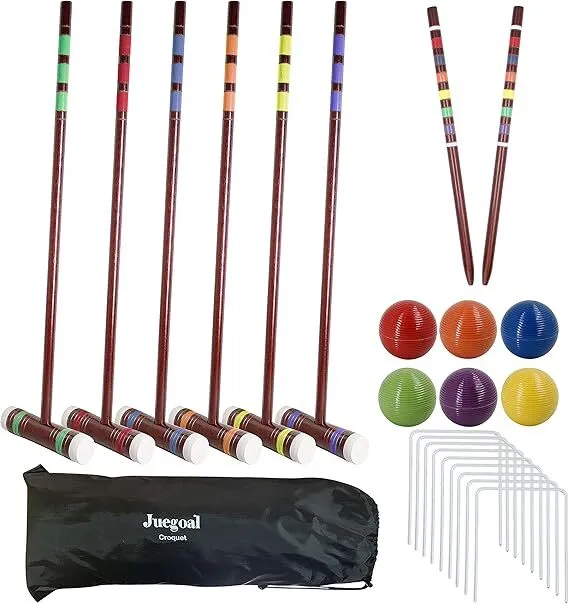 Croquet Set for 6 Players