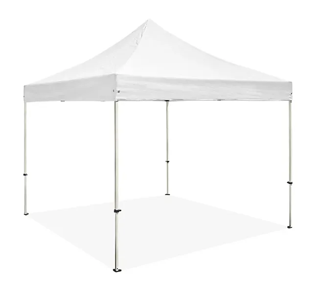 10' x 10' White Popup Canopy