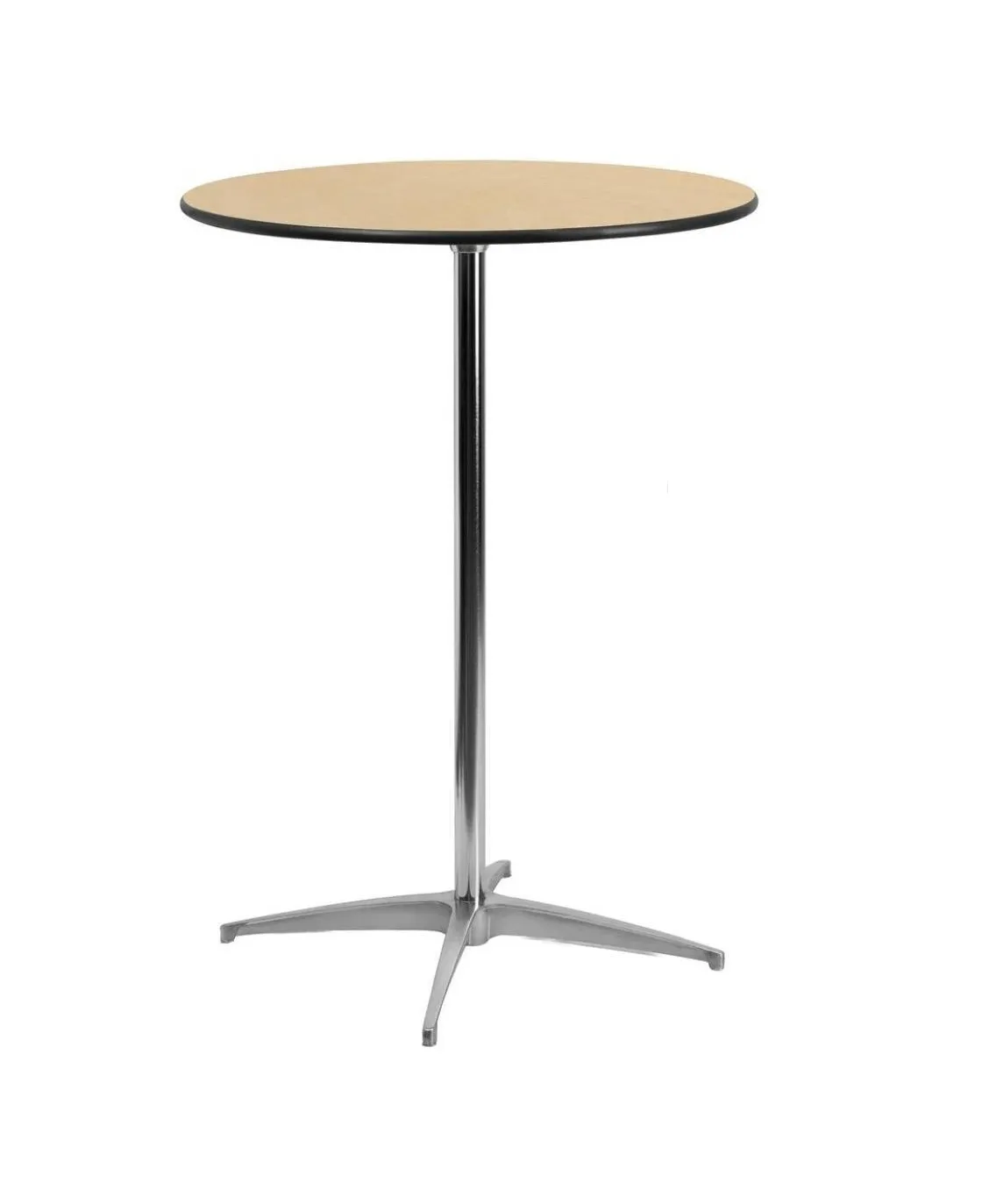 36'' Round Wood Adjustable Cocktail Table