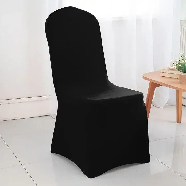 Black Spandex Banquet Chair Cover