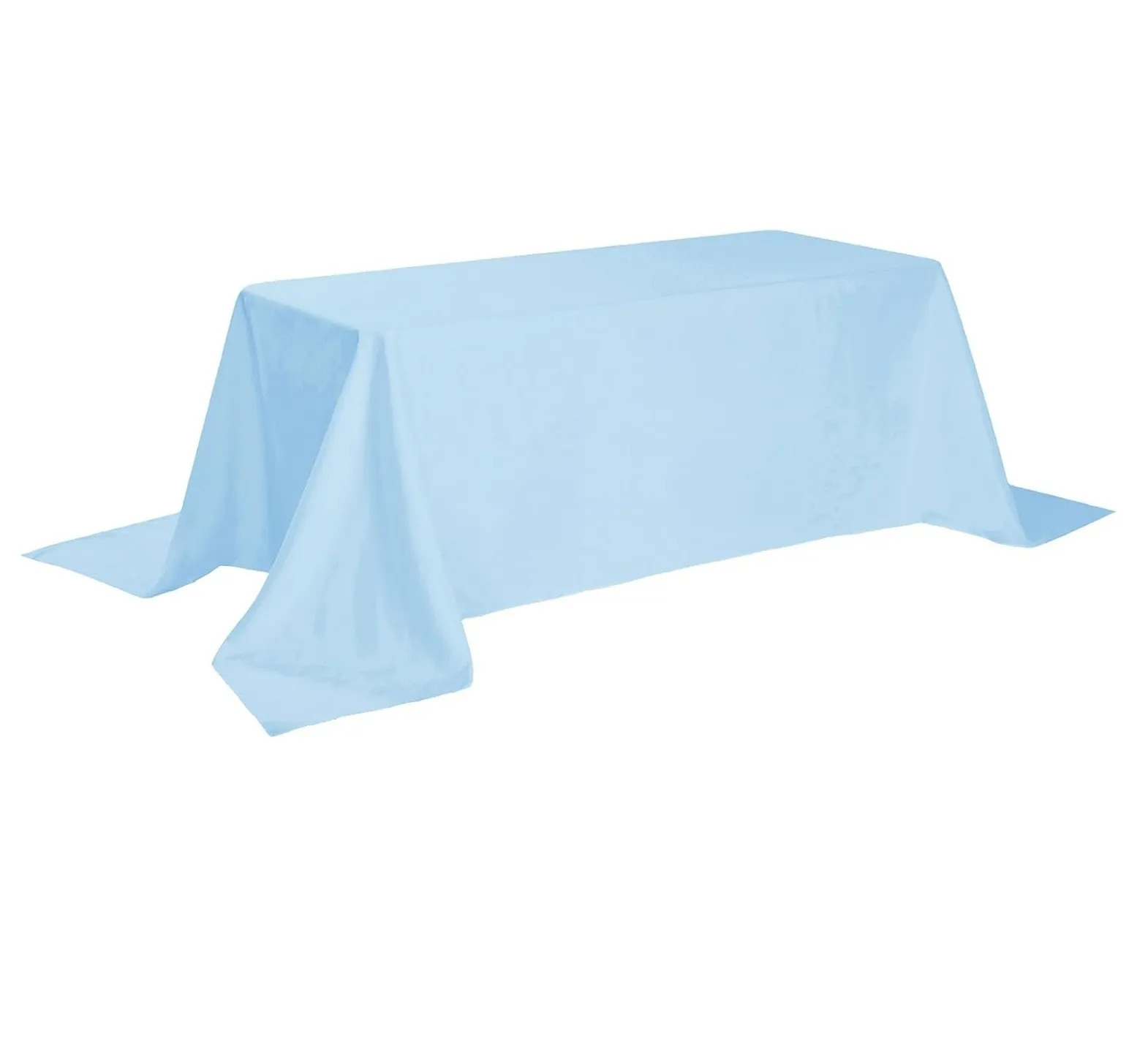 90" x 156" Blue Mist Rectangle Tablecloth