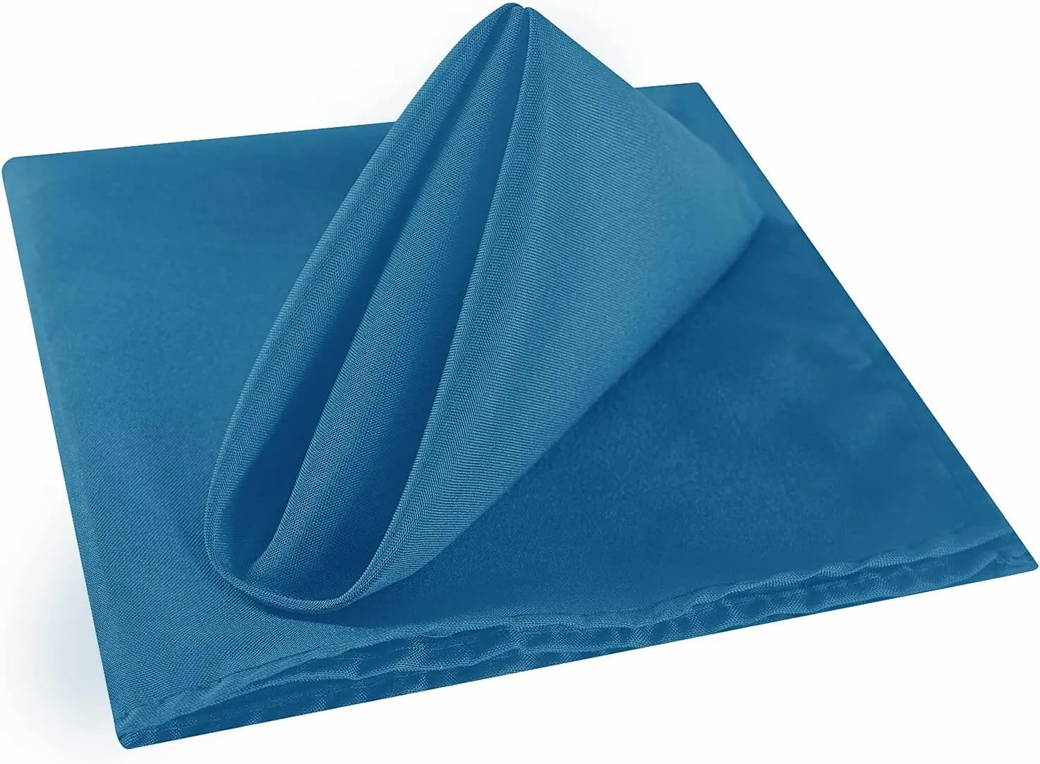 20"x20" Mediterranean Blue Polyester Napkin
