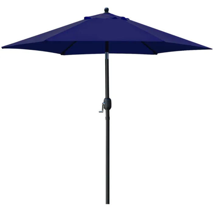 7.5 FT Navy Blue Patio Umbrella