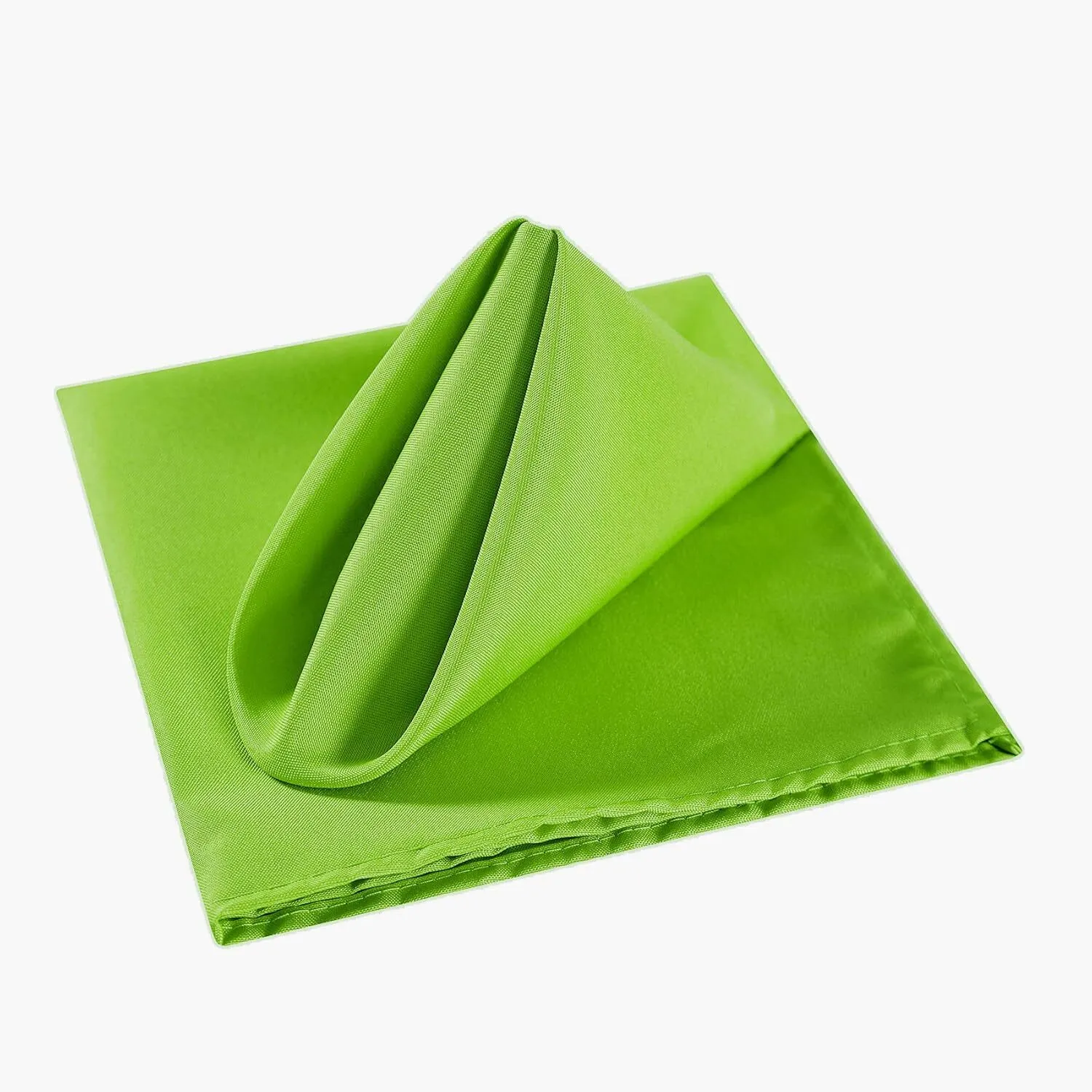 20"x20" Apple Green Polyester Napkin