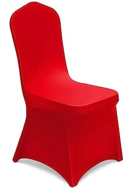 Red Spandex Banquet Chair Cover