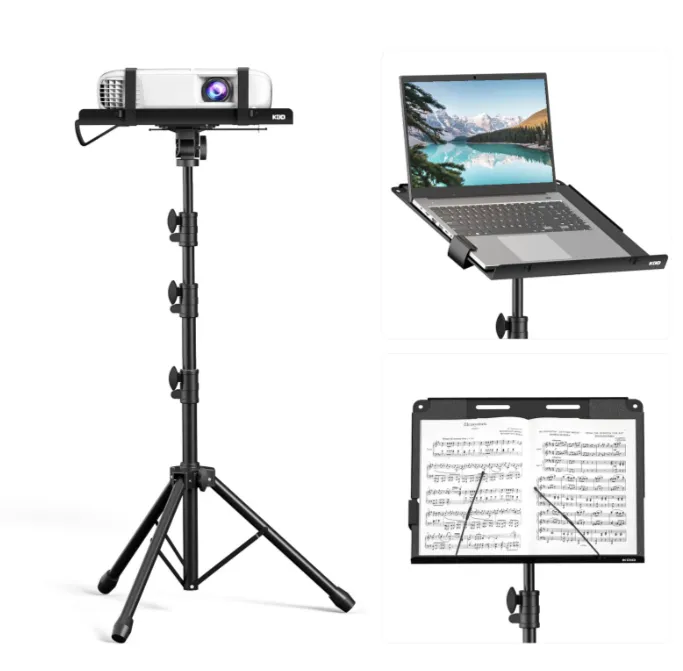 4 in 1 Projector Tripod Stand 23" - 63"