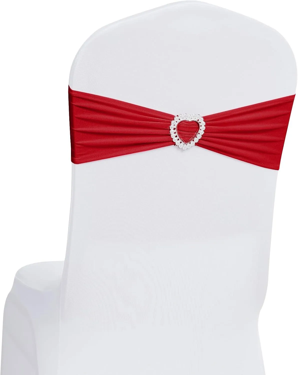 Red Chair Band with Heart Buckle