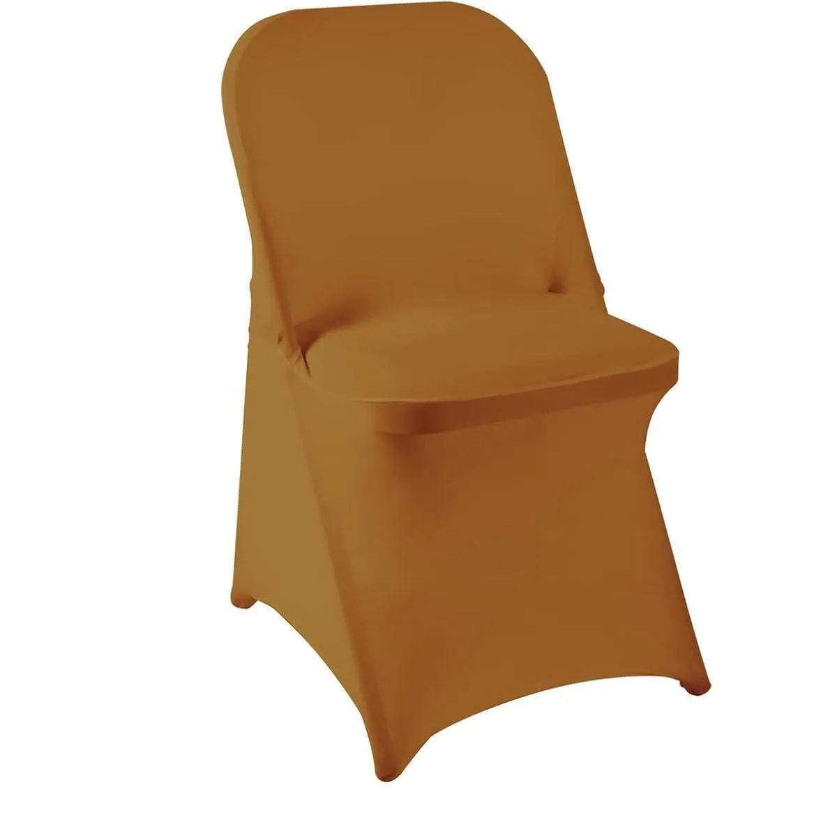 Gold Spandex Folding Chair Cover