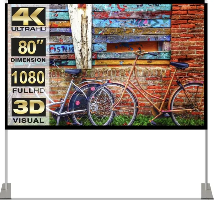 72" Projector Screen