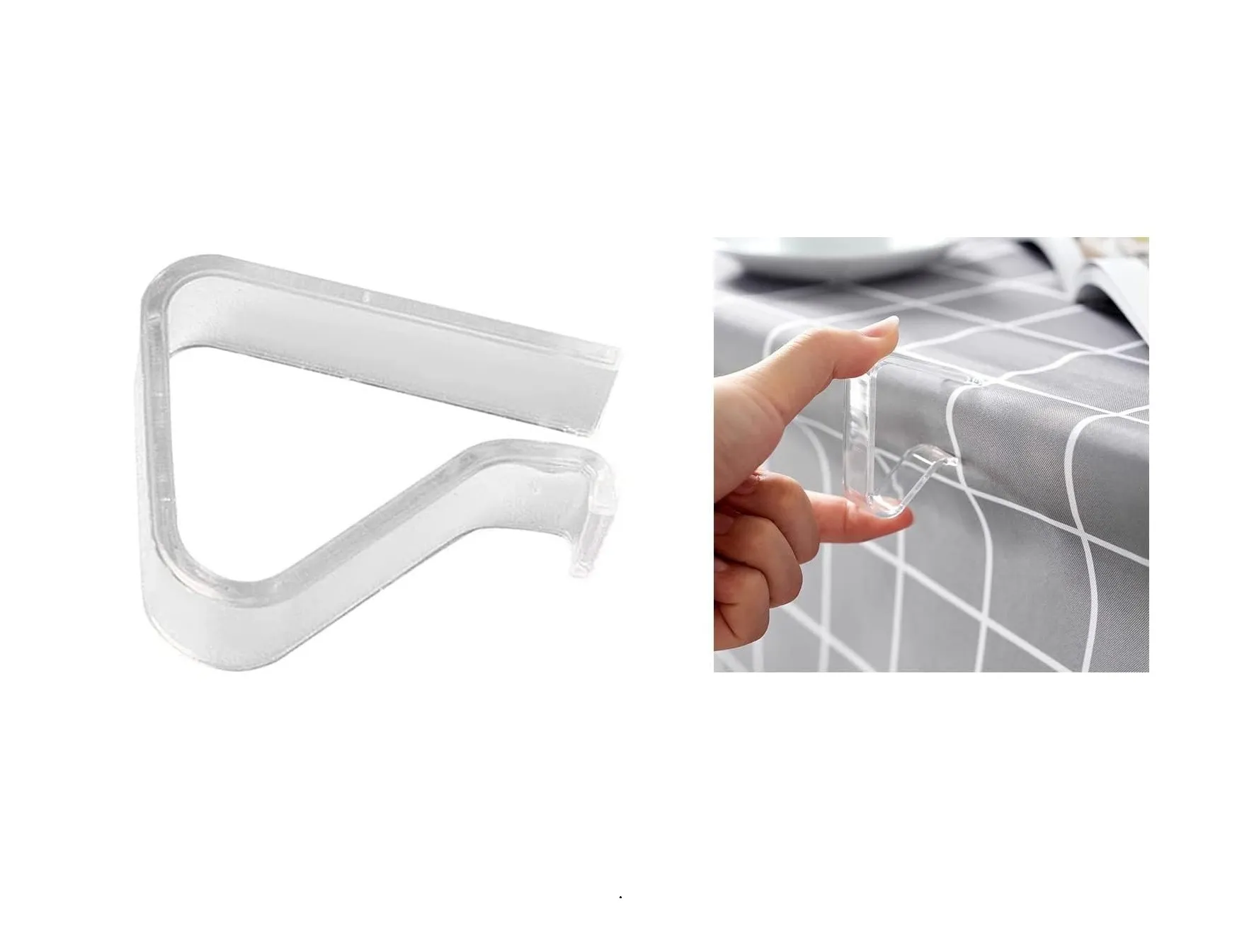 Transparent Tablecloth Clip