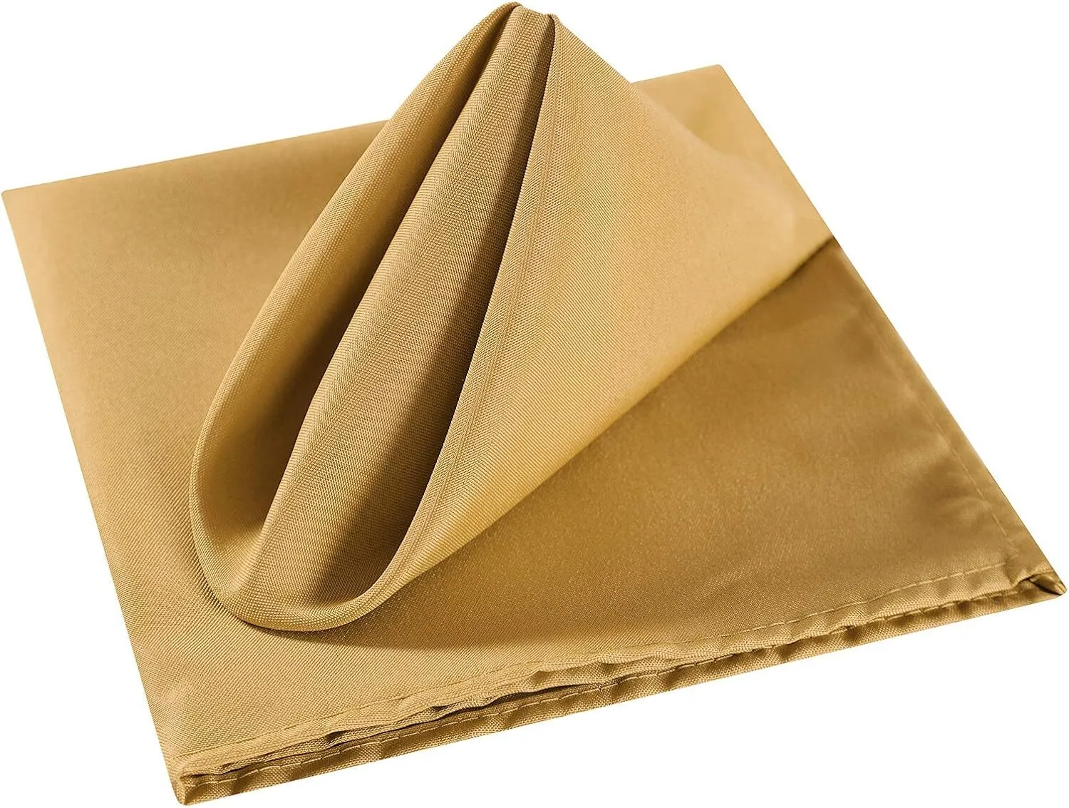 20"x20" Gold Polyester Napkin