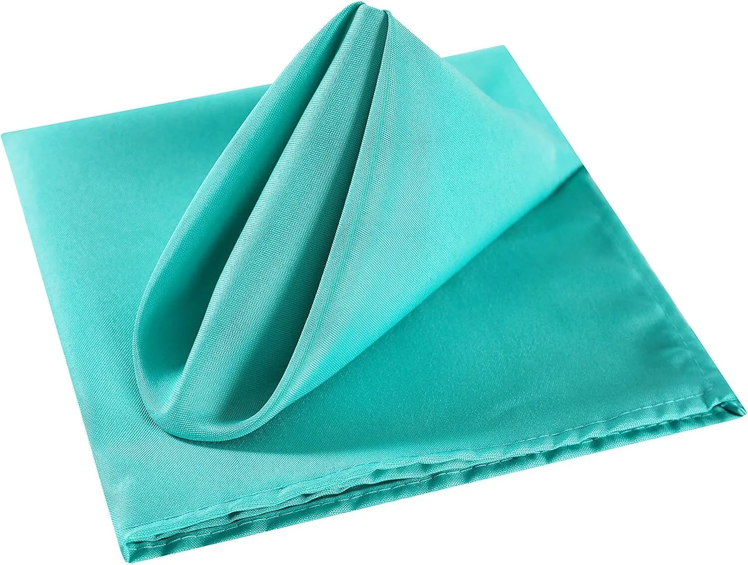 20"x20" Turquoise Polyester Napkin