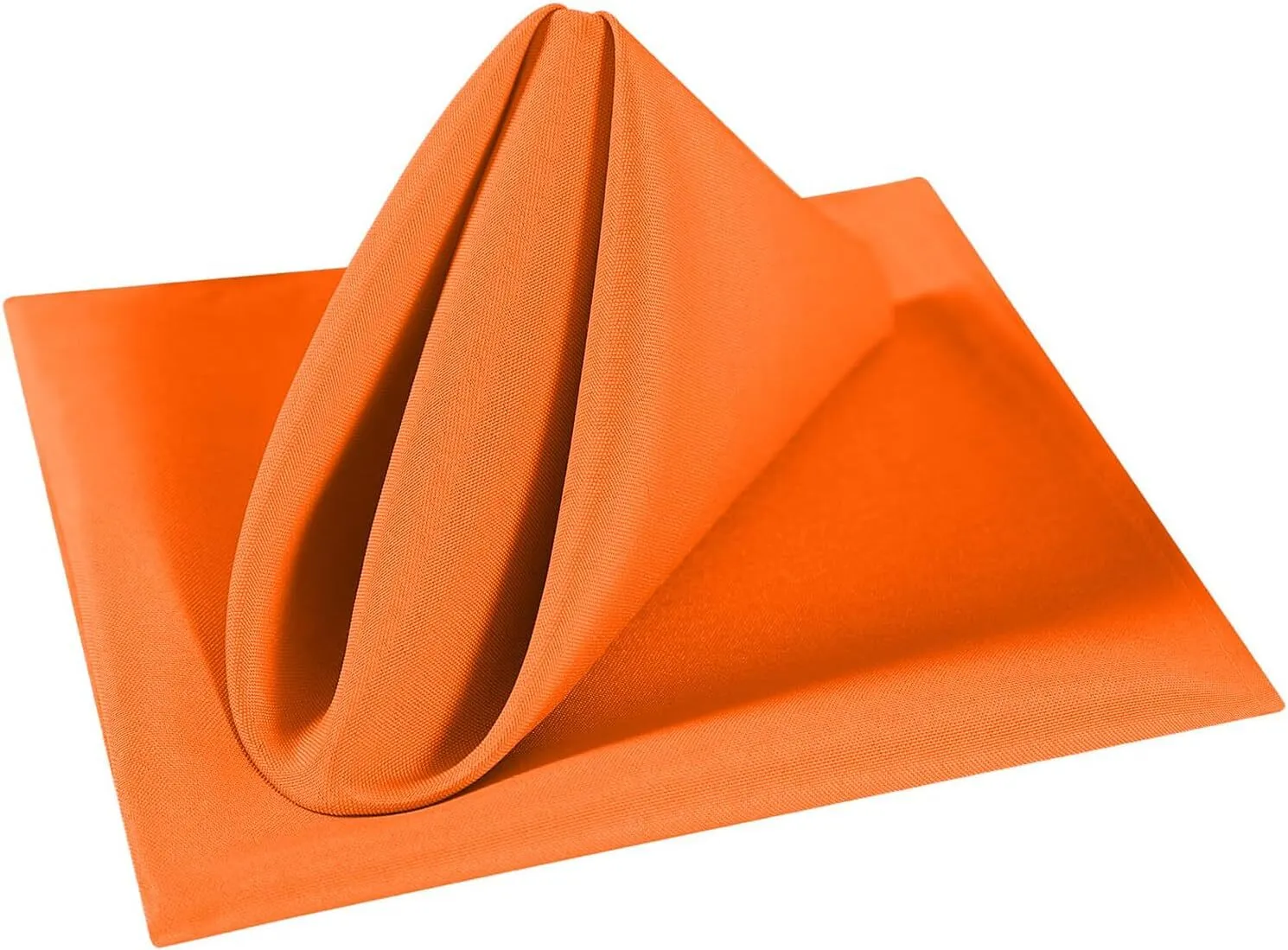 20"x20" Orange Polyester Napkin