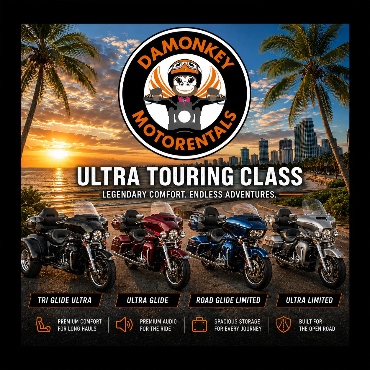 Ultra Touring Class - $195
