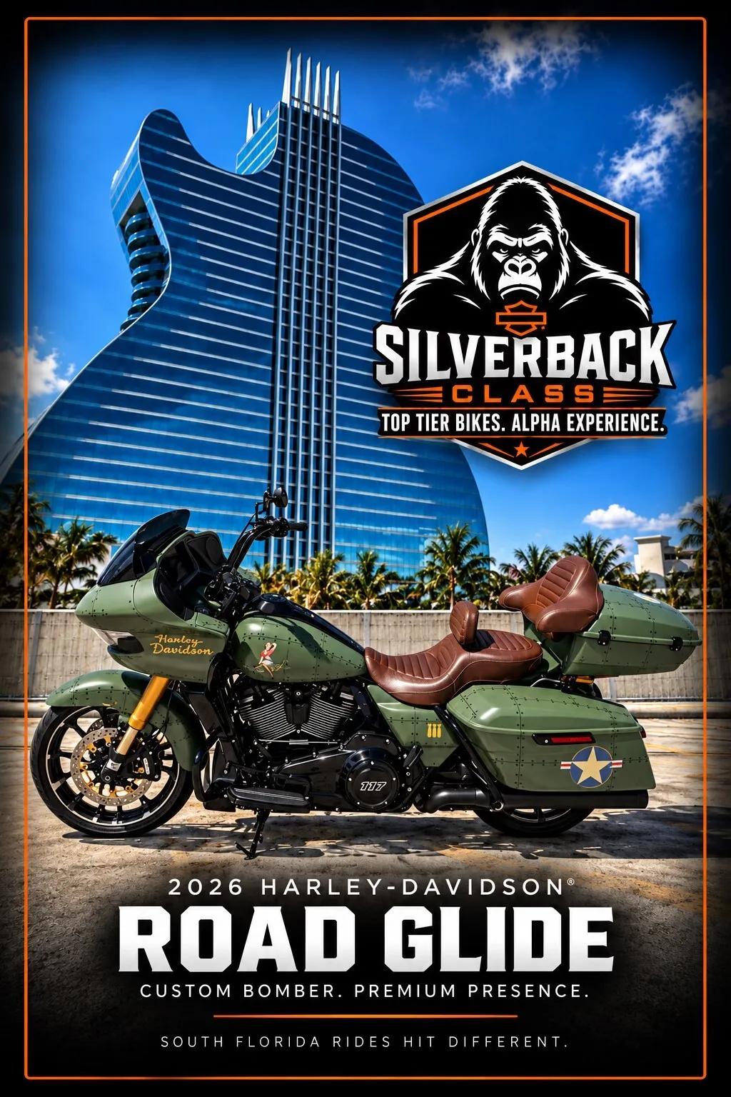 2026 Road Glide - Green Bomber 131 Stage IV